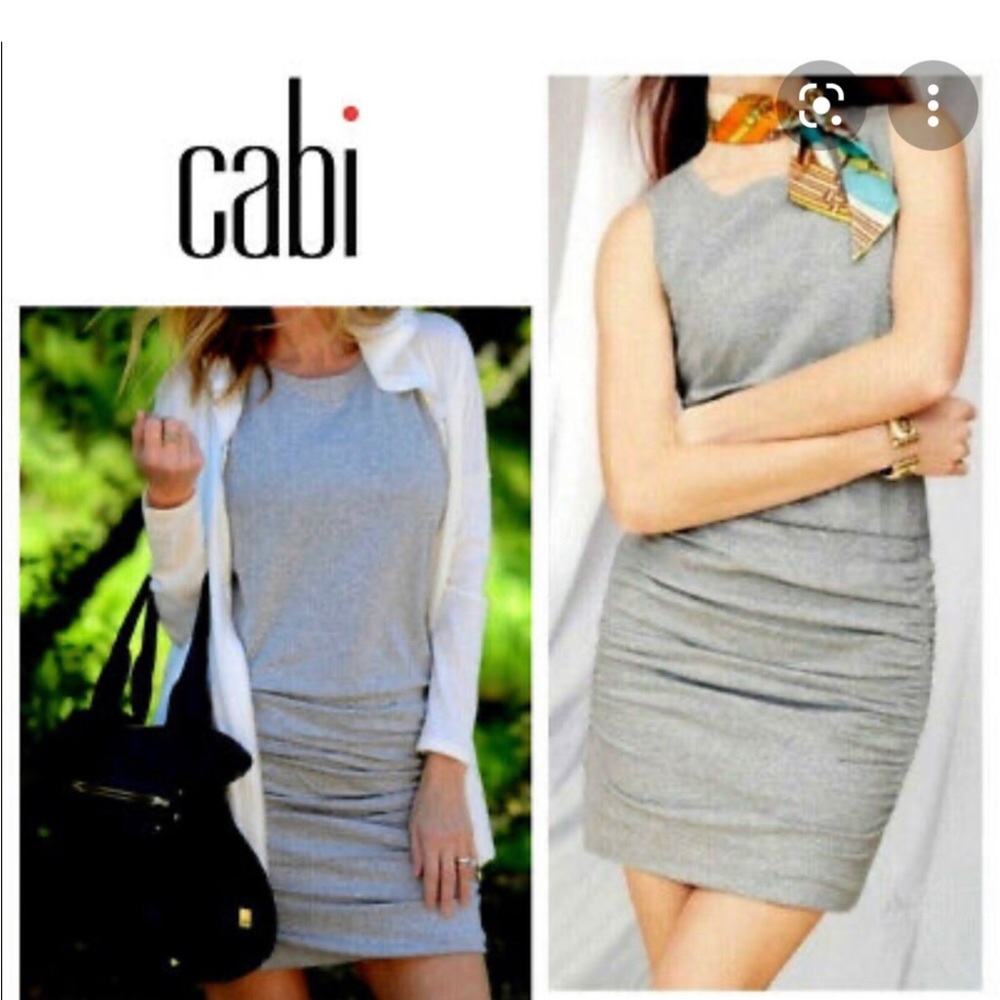 CAbi Everyday Tank Dress Ruched, Size Xtra Small, Style #5267